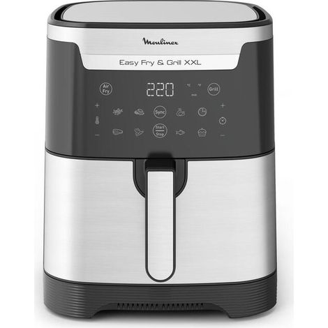 Moulinex Easy Fry & Grill 2-en-1, Freidor y grill, Capacidad XXL 2kg, EZ801D15 (1/4)