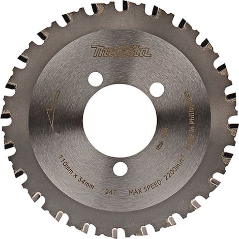 MAKITA E-11097 Disco de corte TCT 110/34/24D Metal Efficut