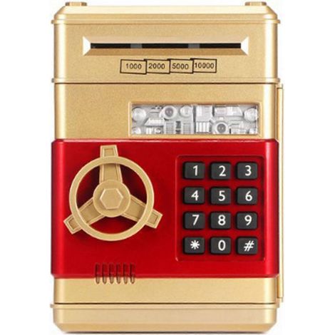 Tirelire électronique à code, jouet cadeau pour enfants (1/4)
