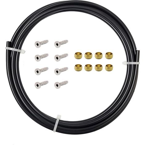 Kit de réparation pour durite de frein hydraulique de frein à disque de 3 mètres compatible avec BH90 pour vélo de VTT de vélo de montagne (1/5)