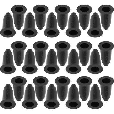Plaques de Filtre pour Aquarium Support de Grille de Filtration de Fond 30 Pièces Noires-AUTRES