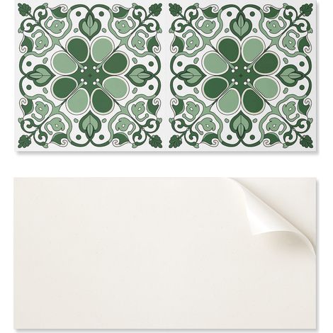 Revestimiento de pared de vinilo est茅tico con estampado de 100x50 cm con dise帽o de plantas y hojas.
