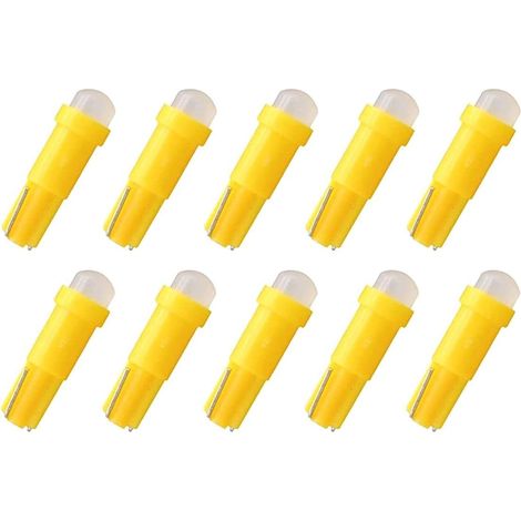 Ampoules blanches pour voiture -  - Tableau de bord, clignotants, groupe d'instruments, voyant de la jauge - 1 W, 12 V
