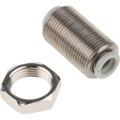 Adaptateur filetage à tube de traversée SMC KQ2 vers Enfichable 6 mm Enfichable 6 mm ( Prix pour Paquet de 10 )