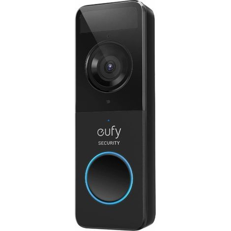 eufy Security - Ringer de vidéo (alimenté par batterie) avec sonnerie, 1080p, autonomie de 120 jours, installation facile, stockage local crypté, pas de frais mensuels (nécessite une carte). (1/5)