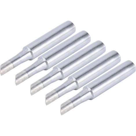 5 pièces Pointes de fer à souder à chauffage interne à température constante Têtes de soudage électrique en cuivre (900M-T-4C) (1/5)