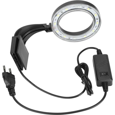 Lampe LED étanche à pince pour aquarium 110 V/240 V - Accessoires pour aquarium (1/5)