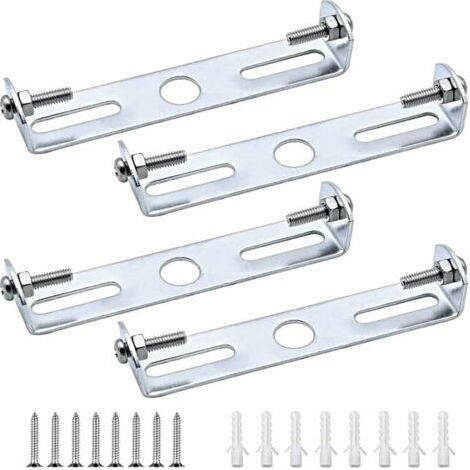 4 Pièces Plaque de Suspension pour Plafonnier 90mm pour Plaque de Montage Cache Base Monture pour Suspension Lustre Plafonnier Décoration de Plafond [Classe énergétique A+++]