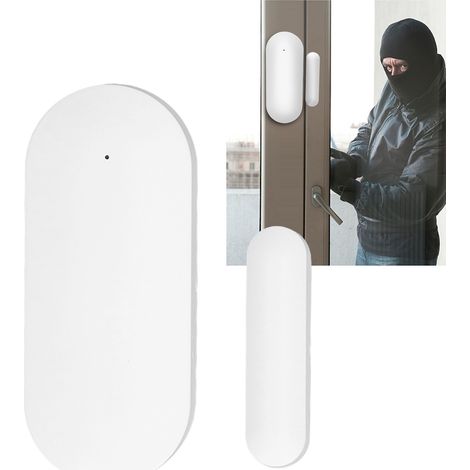 Alarme antivol pour portes et fenêtres, détecteur de graffitis, capteur magnétique WiFi, télécommande, prévention des épidémies et isolement (1/5)