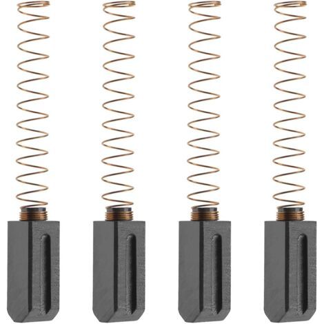 2 paires de Balais de Charbon Remplacement Compatible avec TRIAC S 1G3 CH-6060 Lance à Air Outils Électriques Accessoires, 5x6x14mm (1/4)