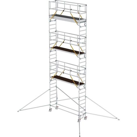 MUNK Rollgerüst SG mit Ausleger 0,75x3,00m Plattform 9,55m AH