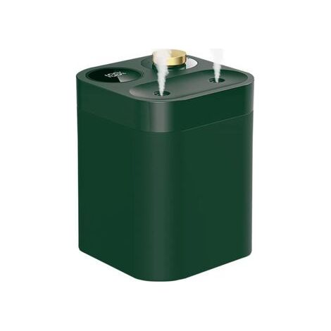Mini Air Humidifier with Dual Nozzles and 5 Spray Modes, Power Indicator Light and Auto-Off Function,Green (1/5)