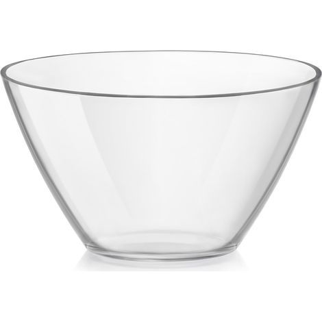 Saladier en verre Bormioli Rocco Basic, 17 cm de diamètre.