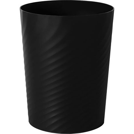 1 Poubelle, Plastique, Résistante, Ronde, Pour Salle de Bain, Cuisine, Bureau (1/5)