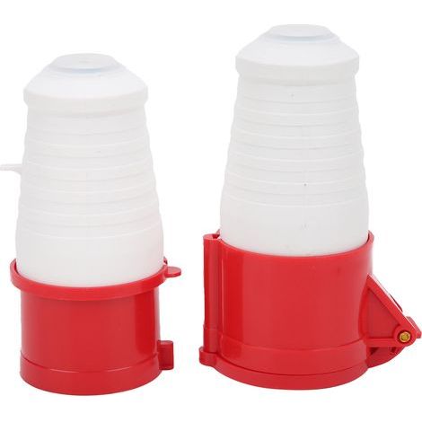 Jeu de connecteurs industriels 3 phases 5 broches 380415V 32A 3P + N + E IP44 pour Station de métallurgie chimique agricole (1/5)