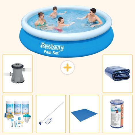 Bestway Bestway Fast Set Ronde - 366x76 cm - 7-pièces  S21391 (1/4)