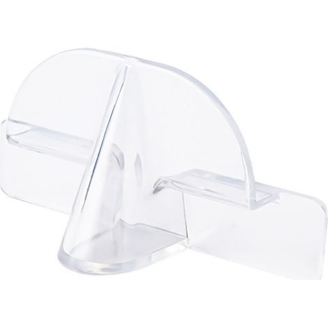 Étagère à lunettes murale transparente, 1 étagère/présentoir à lunettes, support mural anti-pression pour salle de bain et chevet (1/5)