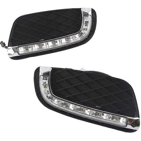 Feux de jour à LED bicolores avec antibrouillard pour Mercedes-Benz Smart Fortwo 2008-2011 - Accessoires auto JXLGV (1/5)