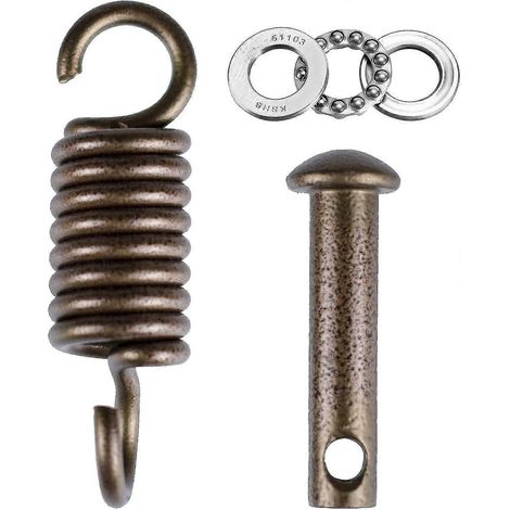 Kit de suspension ultime pour fauteuil hamac - matériel de fixation pour fauteuil hamac œuf avec goupille à ressort - supporte jusqu'à 227 kg (500 lb) (1/5)