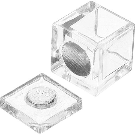 Loquet Magnétique en Acrylique Transparent