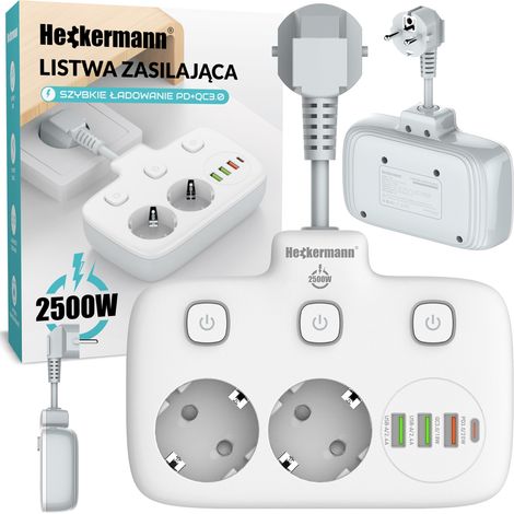 Heckermann SE2435 Steckdosenleiste