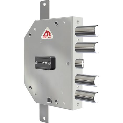 C.R. ART. 2155/28 PLUS SERRATURA DI SICUREZZA SINISTRA SENZA ASTE 130X64 MM (1/2)