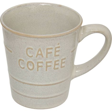 Taza de café blanca 20cl - Atmosphera créateur d'intérieur