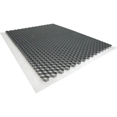 Kiesstabilisierungsplatte - Grau - 120 X 160 X 3 cm - EASYSTAB - Lot de 25m²