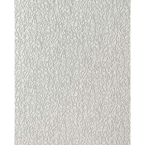 Vinyl wallpaper wall white EDEM 206-40 deco textured 15 meter plastering optic blown 7.95 sqm (85 sq ft) (1/3)