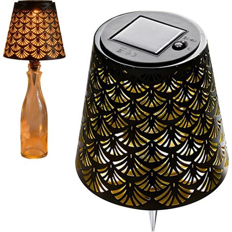 Générique Lampe Avec Abat-Jour En Bouteille De Vin,Éclairage (1/5)
