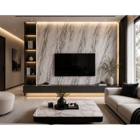 Panneau PVC Marbre Arabescato