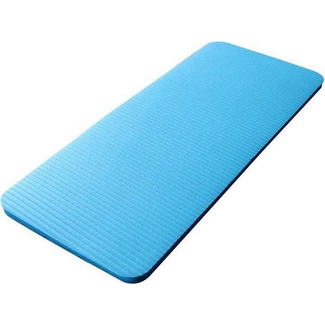 Tapis De Yoga - 15 Mm D'Épaisseur - En Caoutchouc Nitrile - Pour Exercice Yoga Pilates Fitness Intérieur - Bleu - 1 Pièce (1/4)