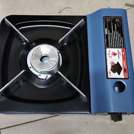 Portable gas stove for outdoor picnics, ideal for camping, picnics and barbecues (for domestic and commercial use, without gas supply).