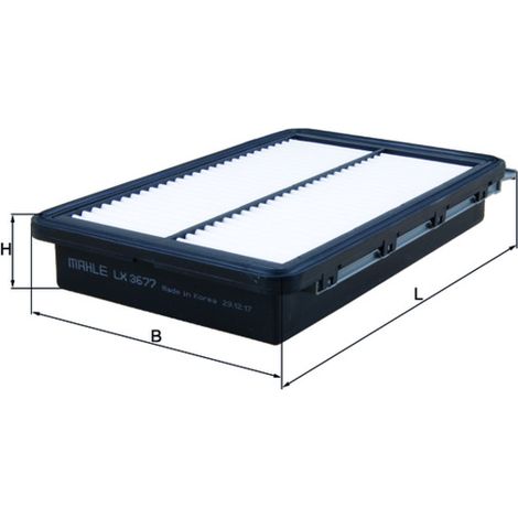Filtro de aire LX3677 Knecht (1/2)