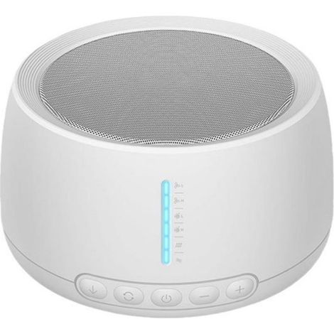 Máquina De Ruido Blanco - 30 Sonidos - Temporizador 30/60 Minutos Y Reproducción Continua - Volumen Ajustable 36 Niveles - Batería Recargable Por USB - Para Bebés Y Adultos (1/5)
