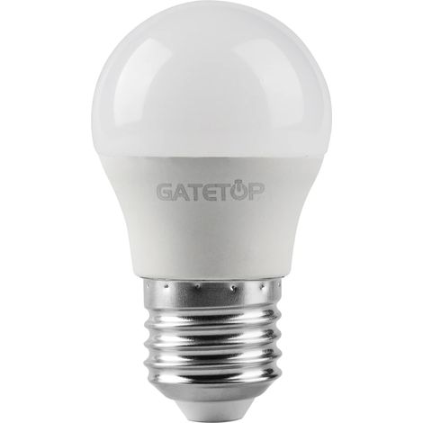 (G45 E27) Lot de 8 ampoules LED en forme de balle de golf, à économie d'énergie, AC110-220V, adaptées à la décoration intérieure.