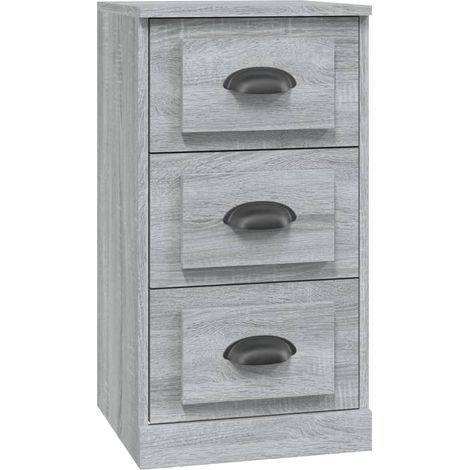 Maison Exclusive - Buffet sonoma gris 36x35,5x67,5 cm bois d'ingénierie (1/5)
