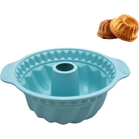 Hitzebeständige Silikon-Mousse-Kuchenform mit zwei Ohren zum Selberbacken (1/5)