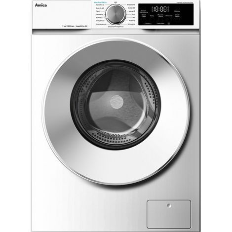 Amica HWA7S12ALiSR3 lavadora Carga frontal 7 kg 1200 RPM Blanco