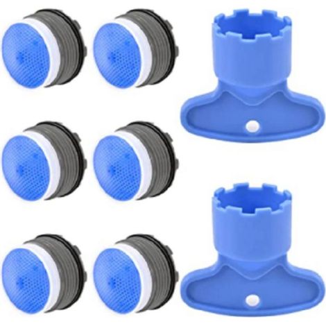 Aireador 6 M18.5, ahorro de agua, filtro de 3 capas, antisalpicaduras, cocina y baño. (1/5)