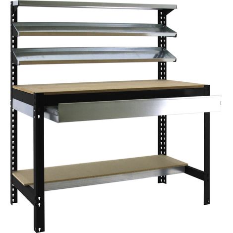 Simonrack Simonwork BT1 Box banc de travail anthracite (1/4)