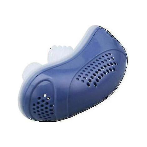 Micro-appareil électrique CPAP anti-ronflement pour l'apnée du sommeil - bleu (1/5)