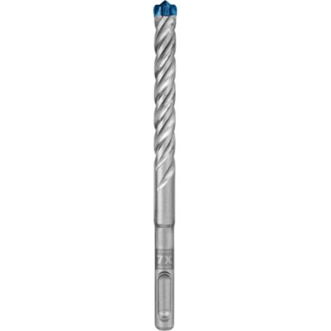 Punta per calcestruzzo armato sds plus 7x expert uso professionale Ø12x200x265 mm carburo 4 taglienti bosch 2608900110