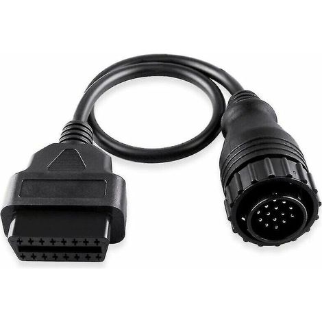 Haute qualité pour Mercedes pour Benz Sprinter 14pin à 16pin câble de Diagnostic de voiture 14 broches à Obdii Obd2 Obd Ii (1/4)