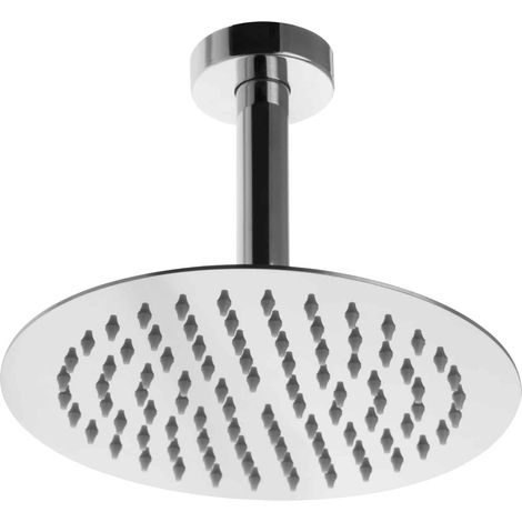 Douche de tête PaulGurkes Ø20 avec bras de douche montage plafond 10cm