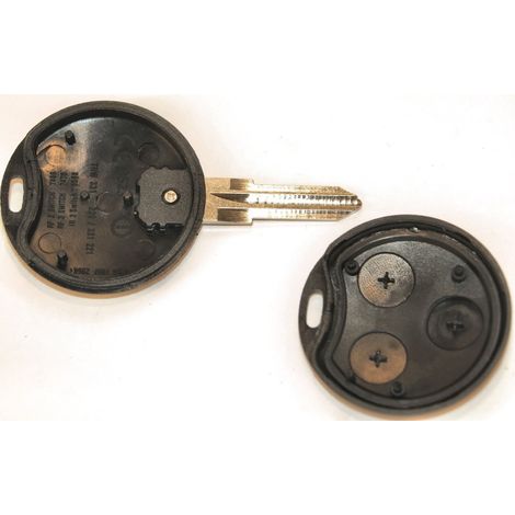 COQUE CLE ADAPTABLE SMART 3 BOUTONS LAME CRANTEE FIXE (1/2)