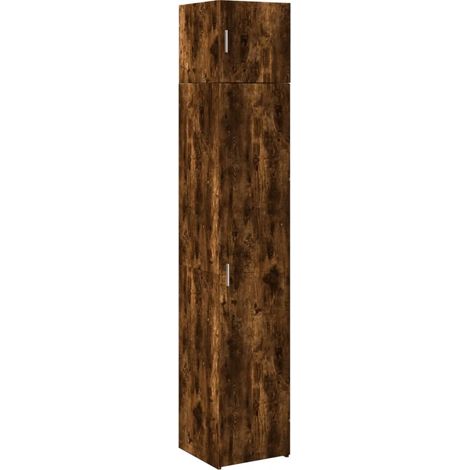 Maison Exclusive - Mobile Sottile Rovere Fumo 40x42,5x225 cm in Truciolato
