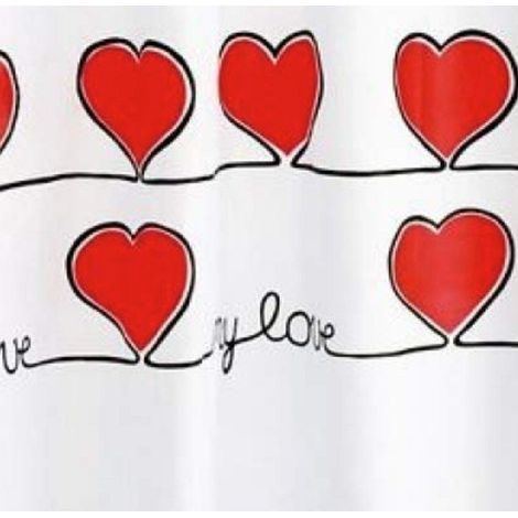 GEDY CO31830630 Cortina Peva 180X200 My Love Promo - ref: CO31830630