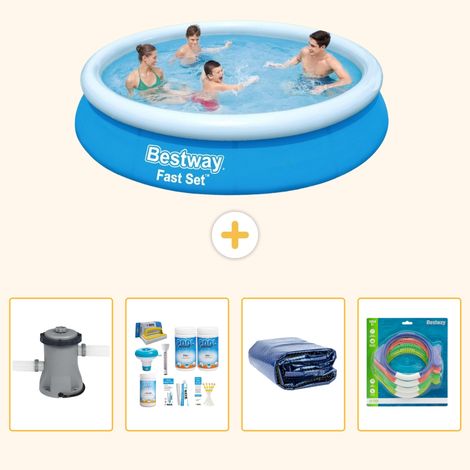 Bestway Bestway Fast Set Ronde - 366x76 cm - 5-pièces  S282 (1/5)