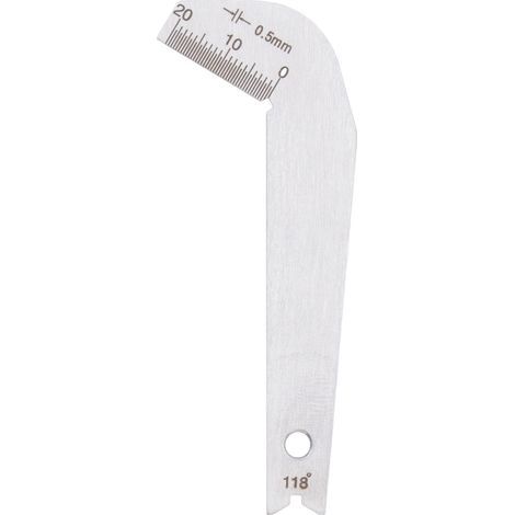 Haofy Princement de Mesure de la Gamme de Mesures de Efficace 0-20 Mm Compact et Lumière pour L'atelier. (1/5)
